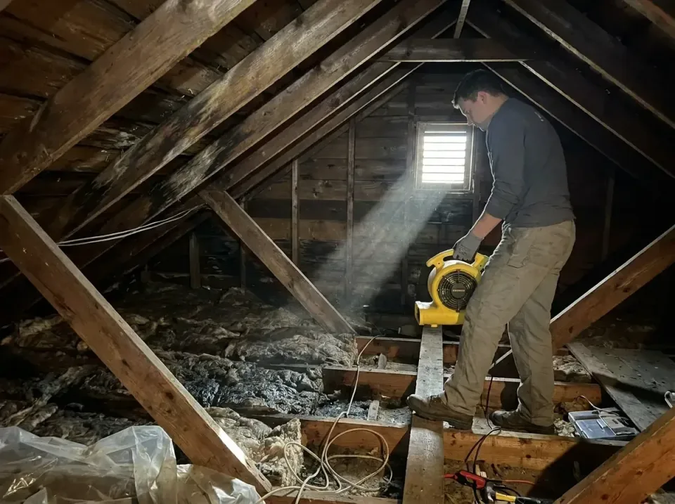 attic-water-damage-drying-proc-007 — frequently asked questions, Emergency Water Extraction & 24/7 Flood Response in Corpus…